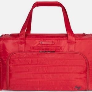 NWOT Lug Trolley Duffle Bag-Poppy Red